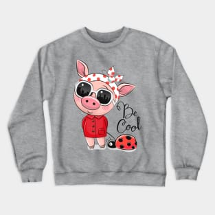 Cool Pig Crewneck Sweatshirt